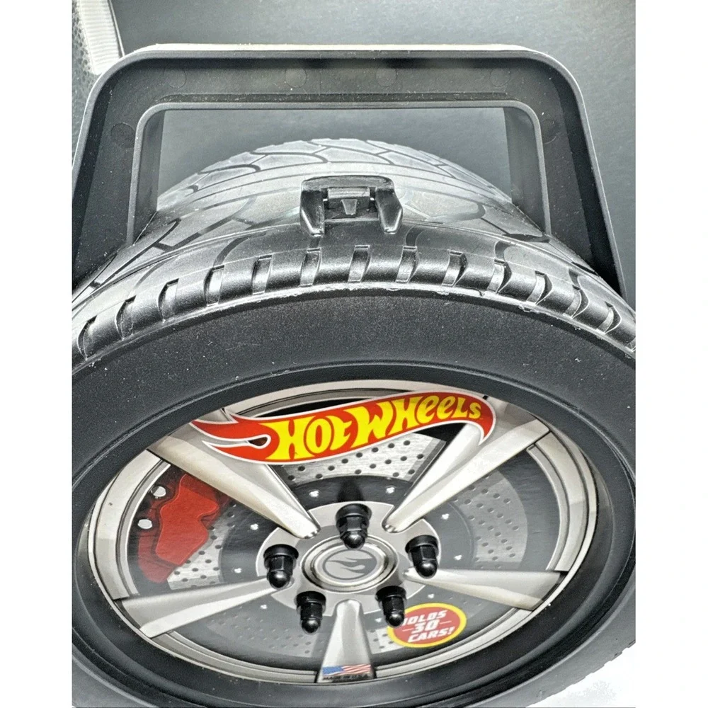 Storage Case Carry Up 30 Hot Wheels 1 64th Scale Cars Easy Grip‎ Handle Retro